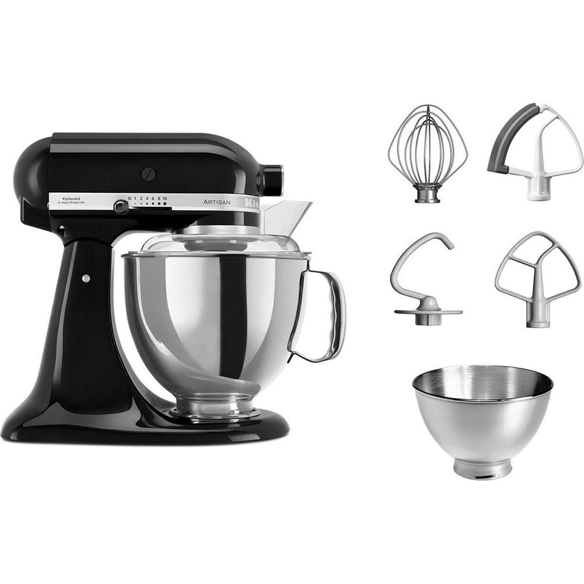 Robot de Cocina KitchenAid 5KSM175PSEOB Negro 300 W