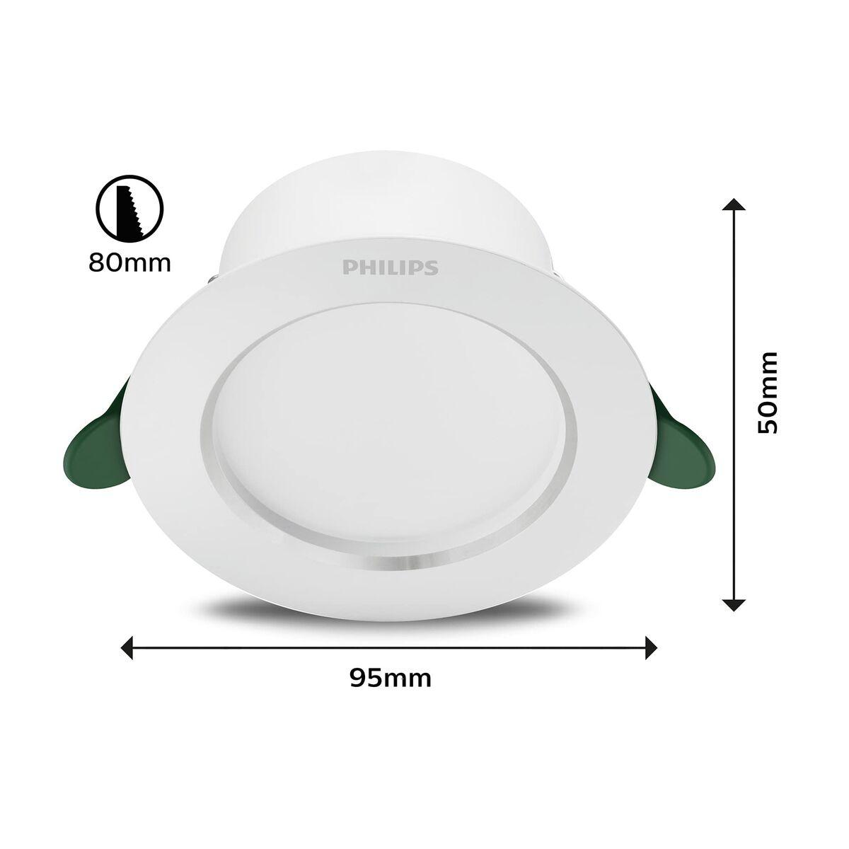 Downlight Philips Diamond Cut Blanco 6,5 W 1150 Lm Ø 15 x 4,95 cm (4000 K)