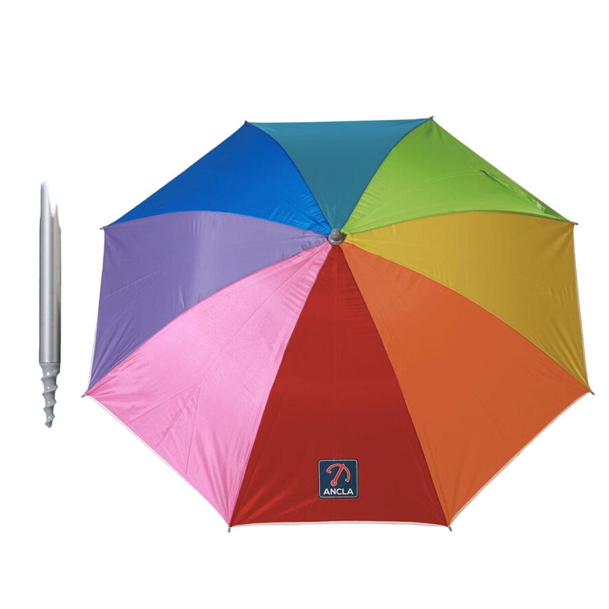 Sombrilla 220 cm UPF 50+ Arcoíris