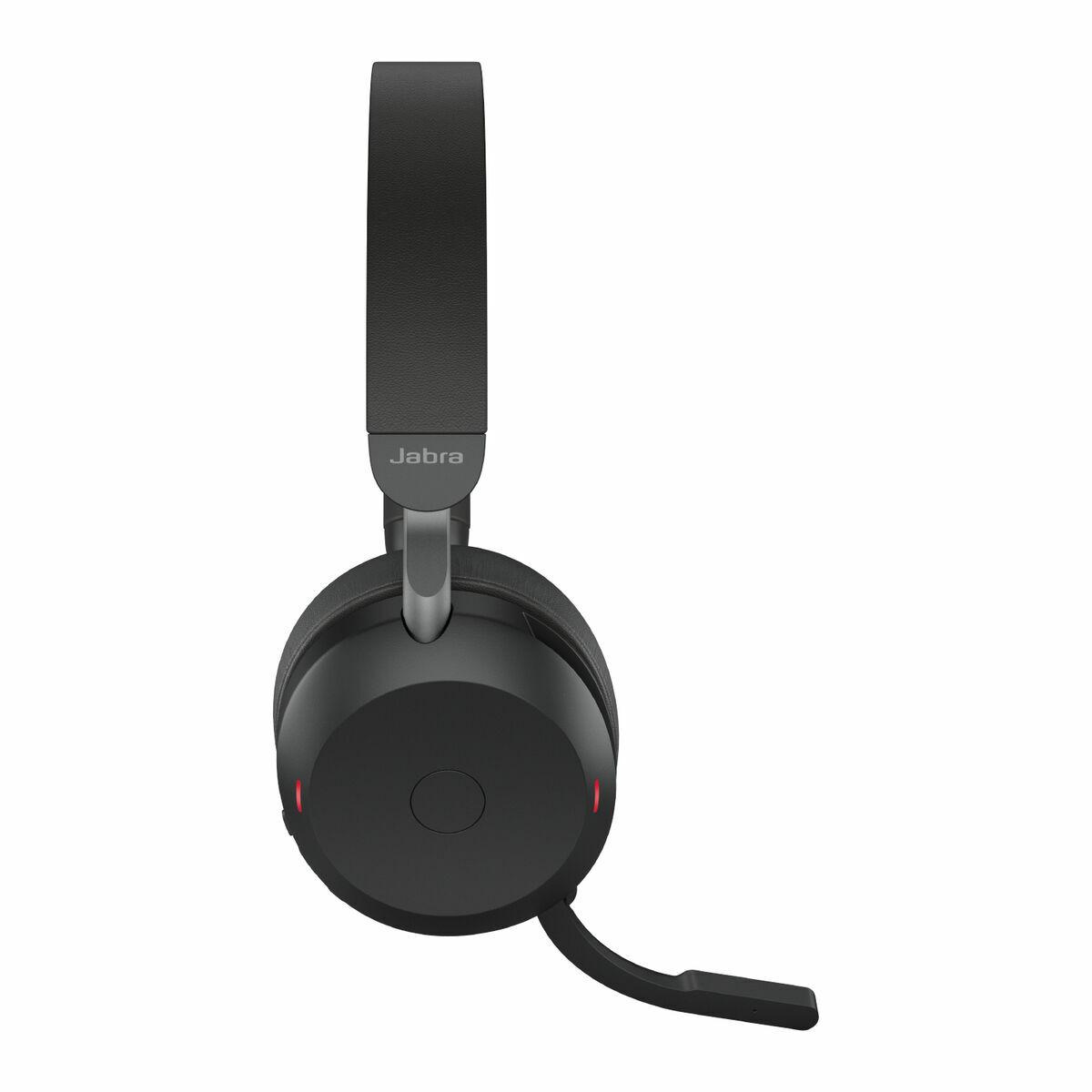 Auriculares con Micrófono Jabra Evolve2 75 Negro