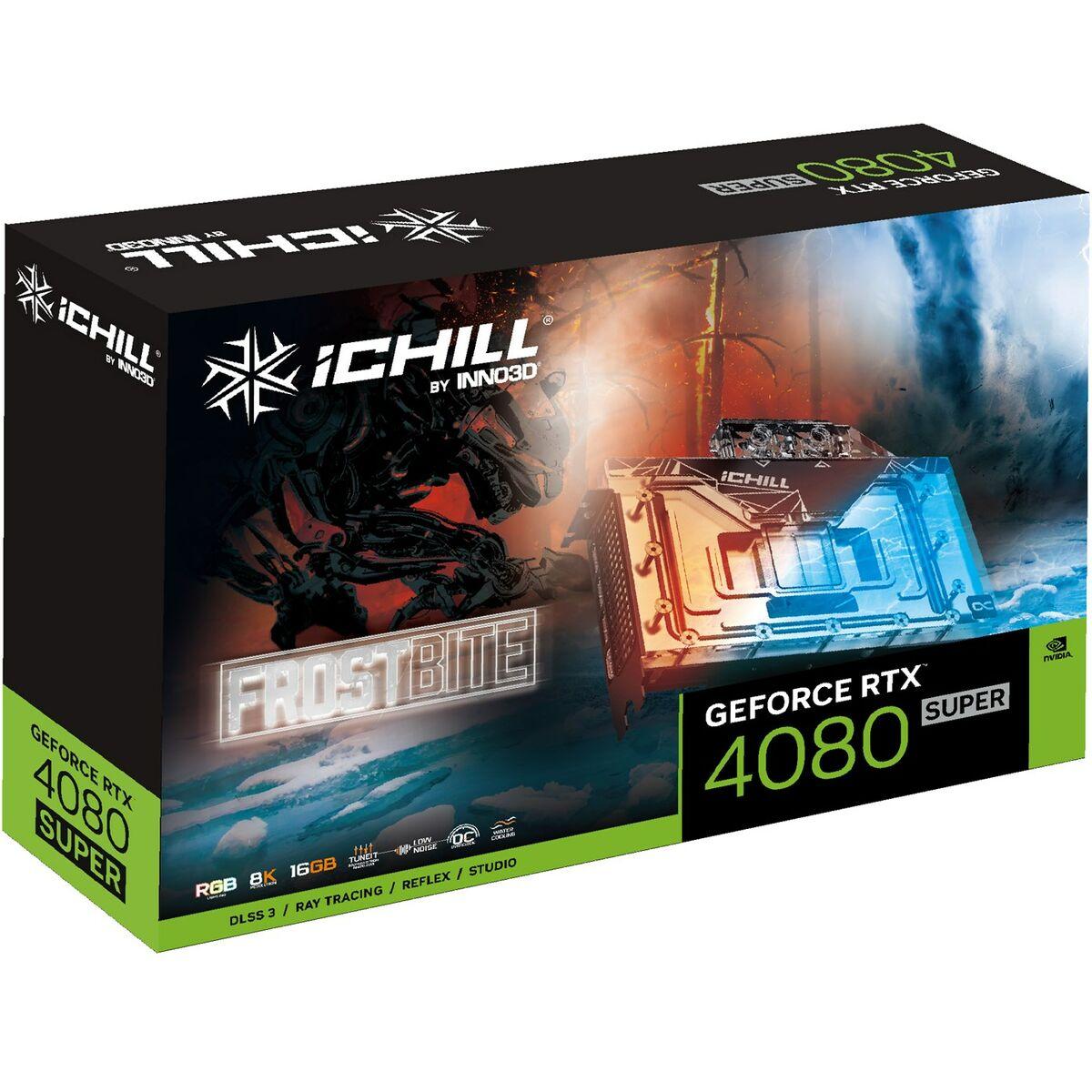 Tarjeta Gráfica INNO3D C408SB-166XX-18700006 GEFORCE RTX 4080 SUPER 16 GB GDDR6X