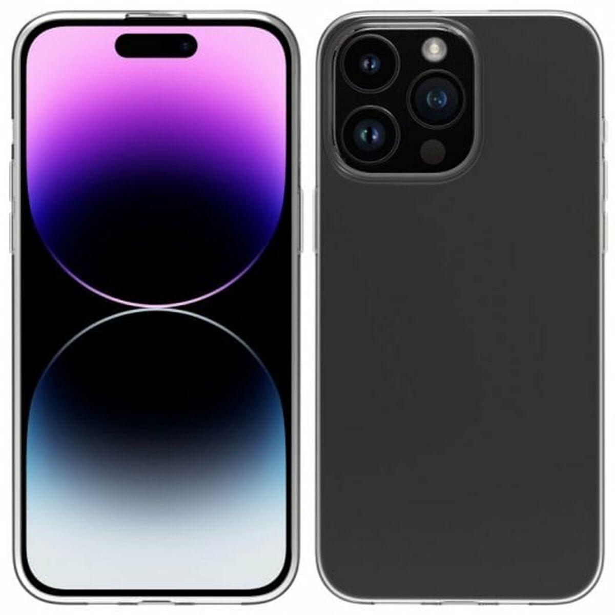 Funda para Móvil Muvit iPhone 15 Pro Max Transparente Apple