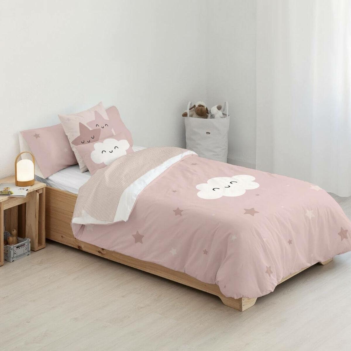 Funda Nórdica Kids&Cotton Werner Rosa Rosa 180 x 220 cm