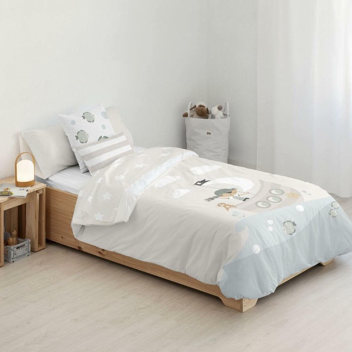 Funda Nórdica Kids&Cotton Farid Beige 180 x 220 cm