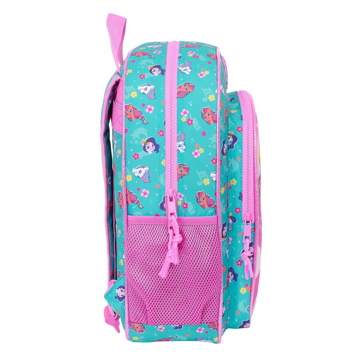 Mochila Escolar My Little Pony Magic 32 x 38 x 12 cm