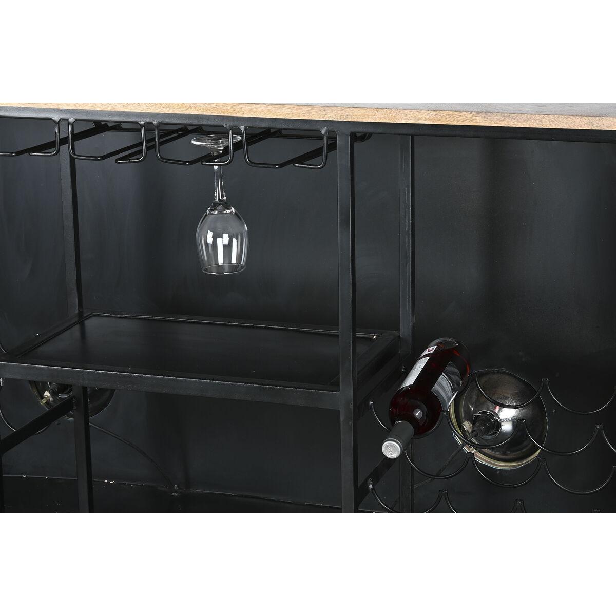 Mueble bar Home ESPRIT Blanco Marrón Turquesa 157 x 52 x 90 cm