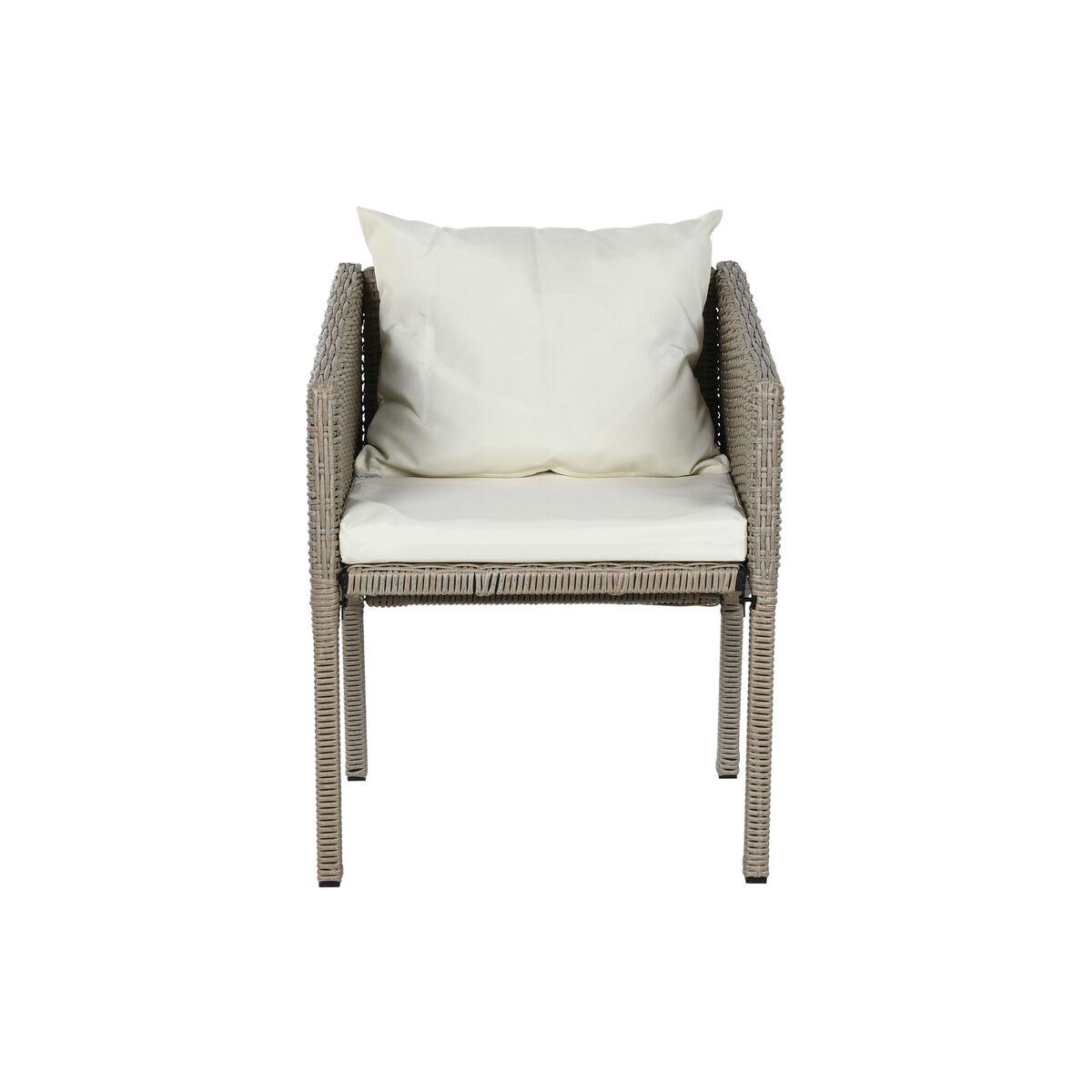 Conjunto de Mesa con 4 Sillas Home ESPRIT 90 x 90 x 72 cm