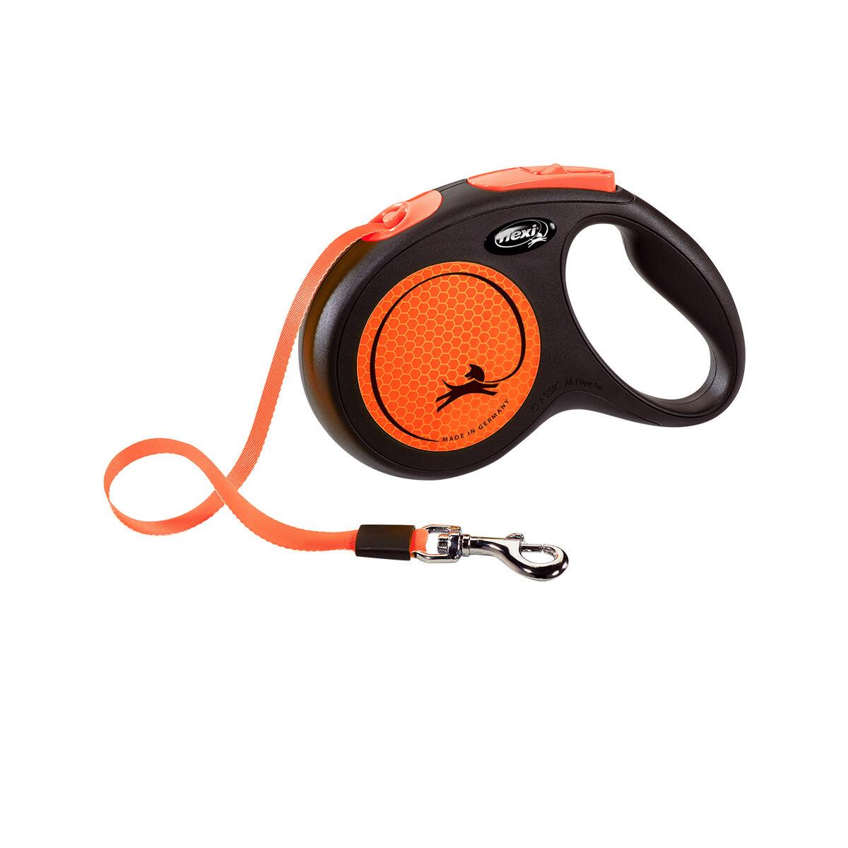 Correa para Perro Flexi 209317 5 m Naranja Plástico