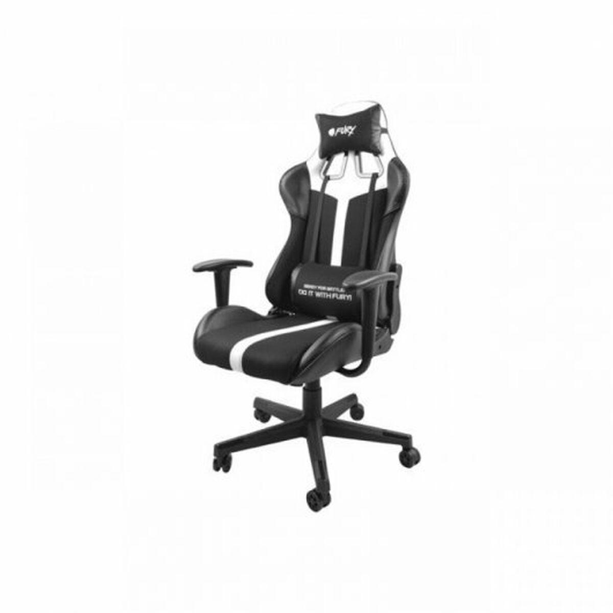Silla Gaming Fury AVENGER XL Blanco Negro