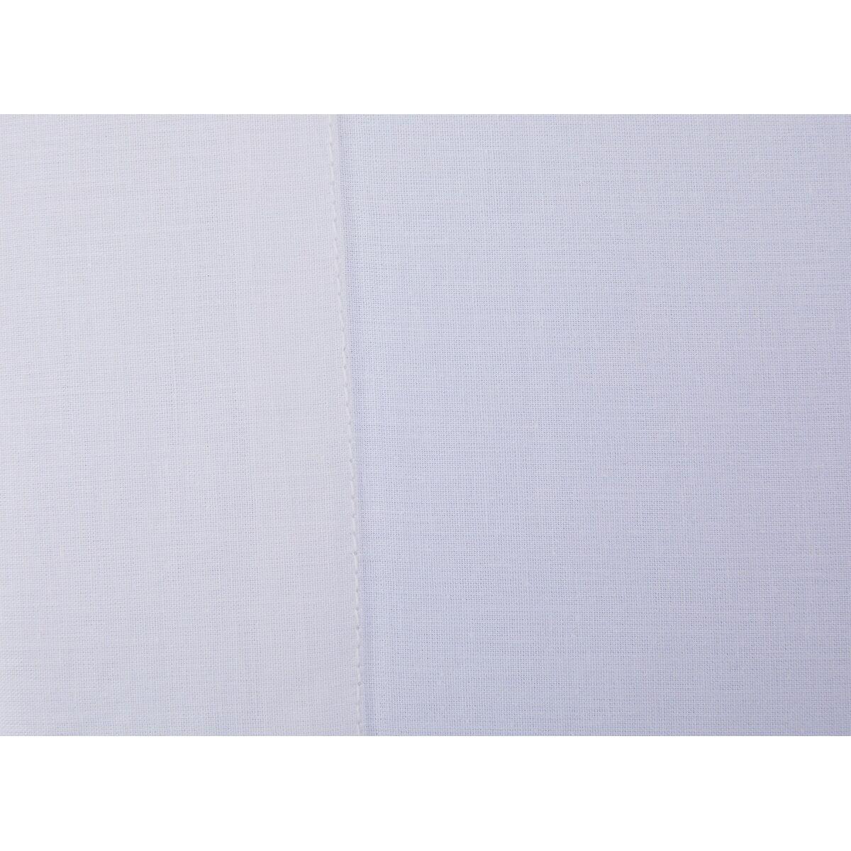 Funda de almohada Hosteline IRIS Blanco Cama de 90 144 Hilos 90 cm