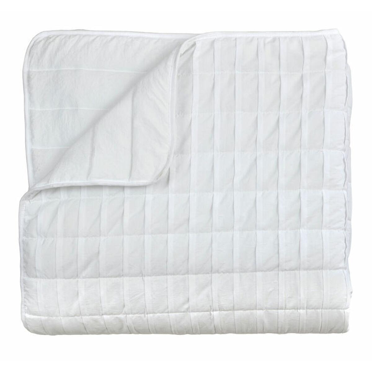 Colcha Pierre Cardin ONDAS Blanco Cama de 135 (3 Piezas)