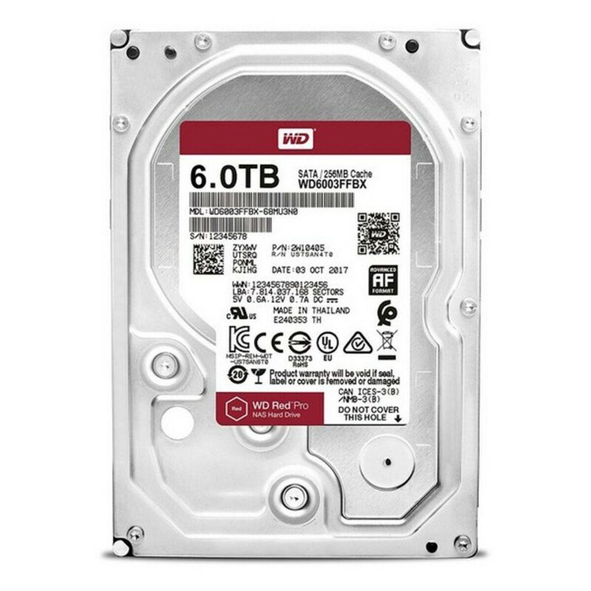 Disco Duro Western Digital WD6003FFBX 6 TB 3.5