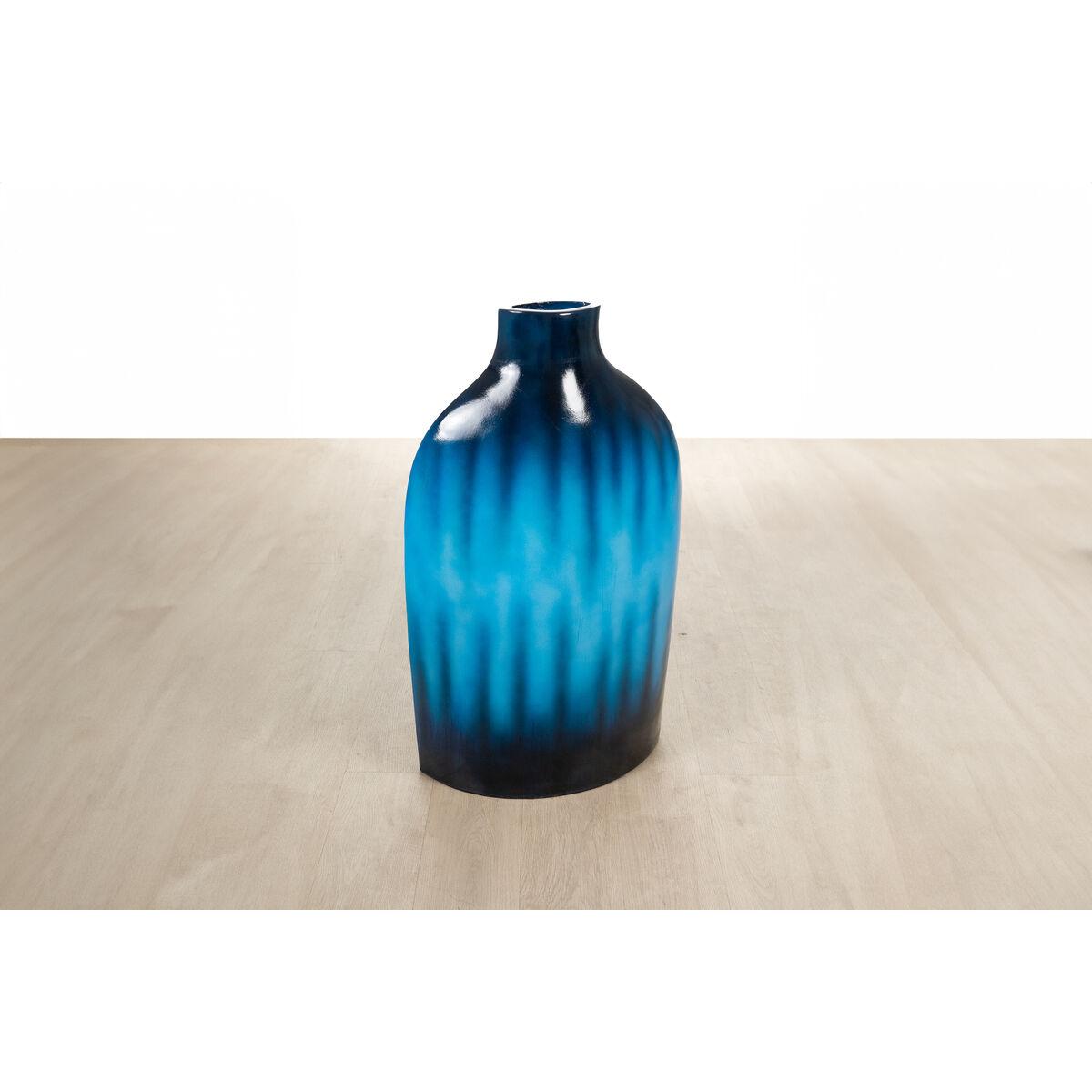 Jarrón de suelo Alexandra House Living Turquesa Cerámica 55 x 80 x 32 cm