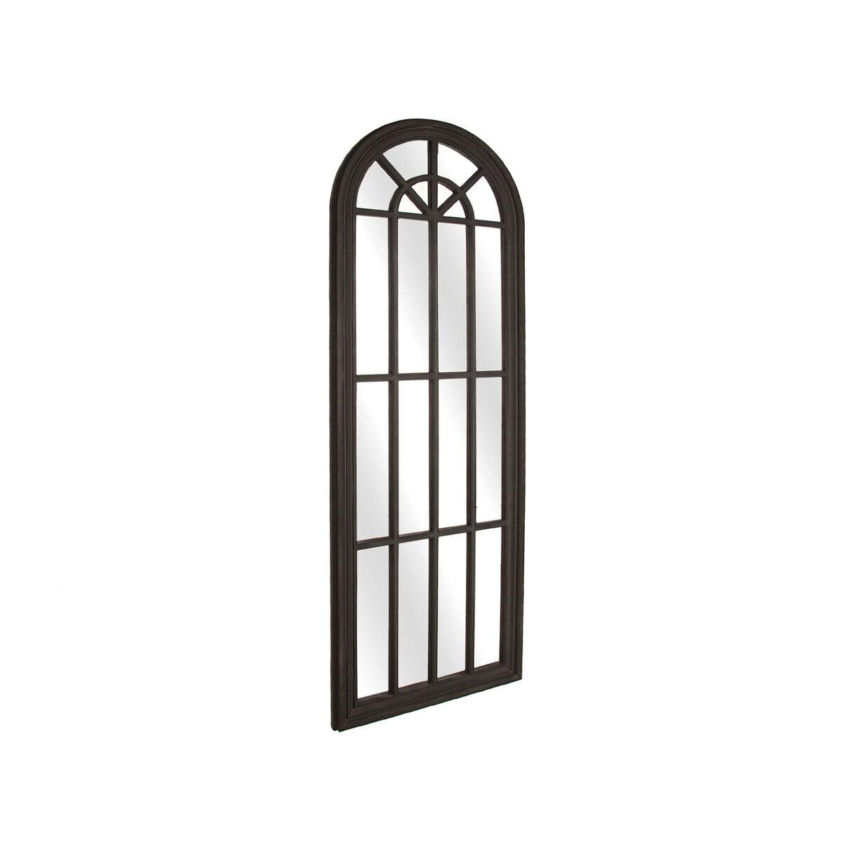 Espejo de pared Romimex Negro Resina Ventana 61 x 178 x 4 cm
