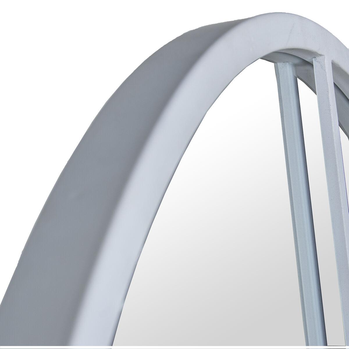 Espejo de pared Alexandra House Living Blanco Metal 7 x 149 x 77 cm