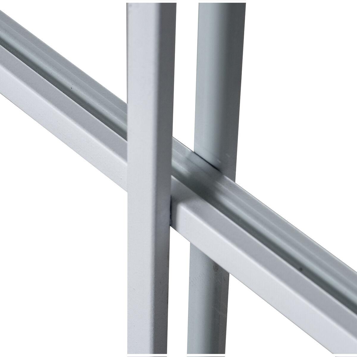 Espejo de pared Alexandra House Living Blanco Metal 7 x 149 x 77 cm