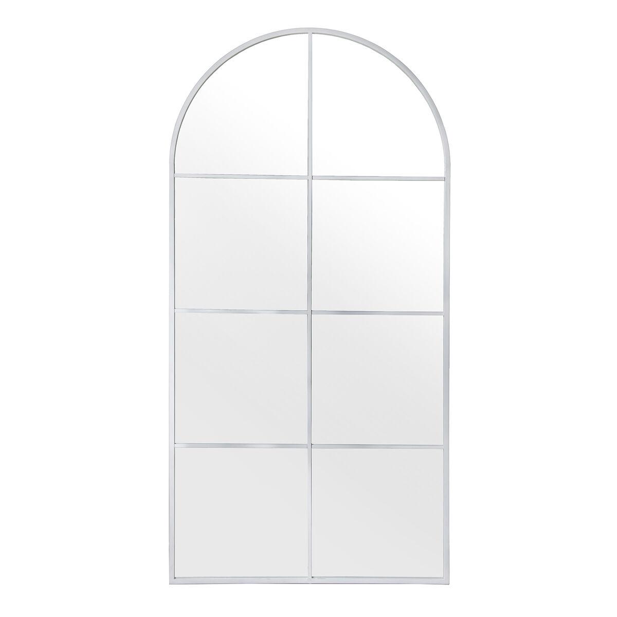 Espejo de pared Alexandra House Living Blanco Metal Rectangular 7 x 149 x 77 cm