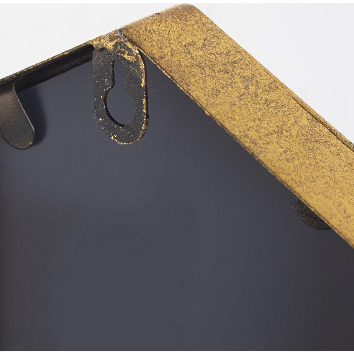 Espejo de pared Alexandra House Living Dorado Metal Geométrico 4 x 15 x 106 cm