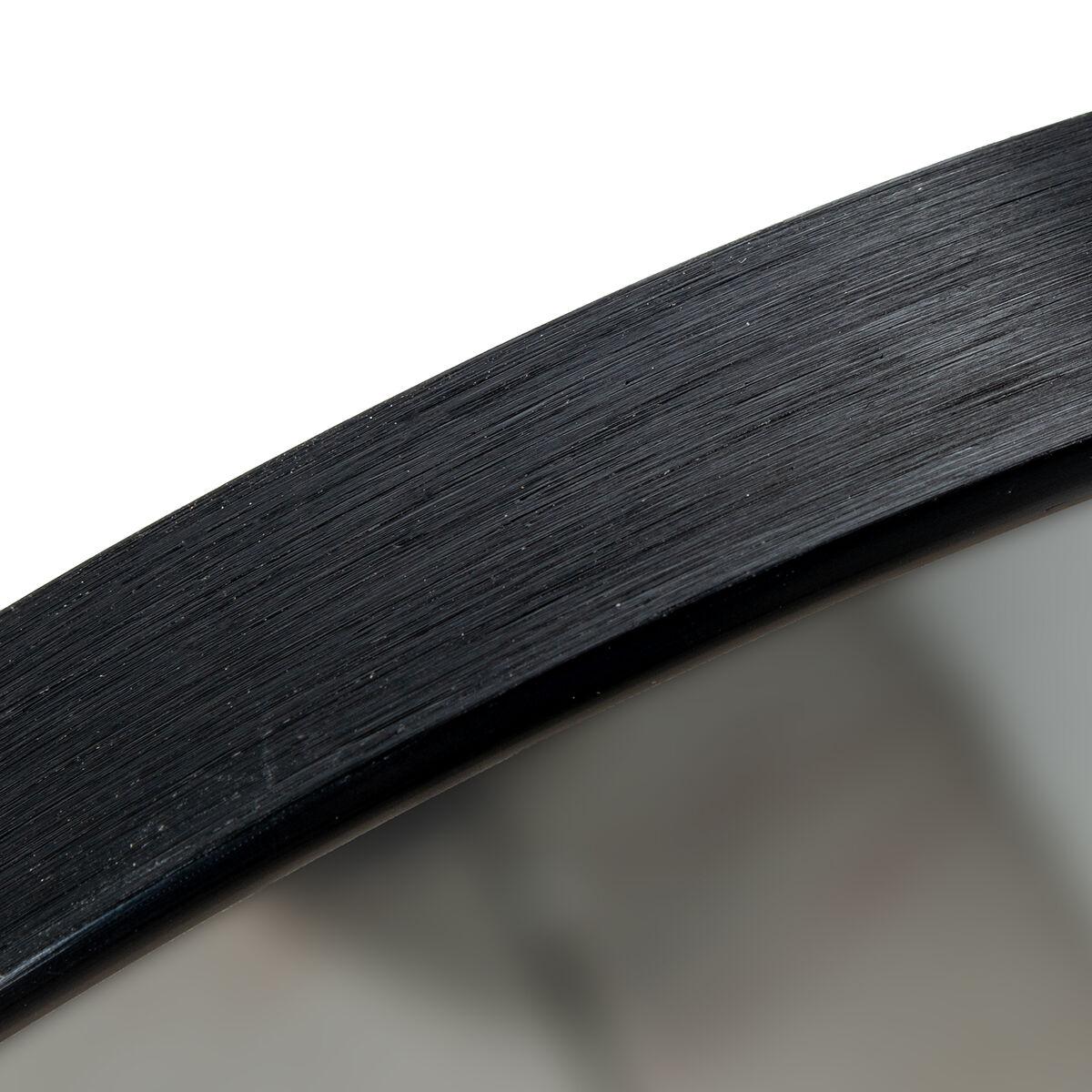Espejo de pared Alexandra House Living Negro Madera Abstracto 60 x 1,7 x 110 cm