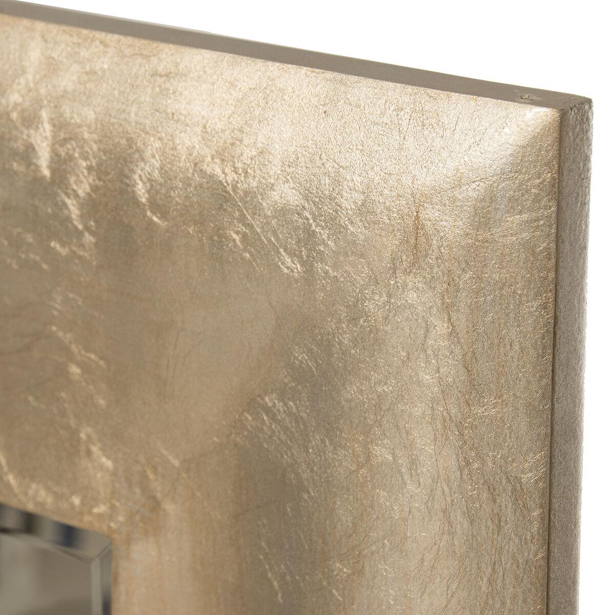 Espejo de pared Alexandra House Living Champagne Madera 2 x 54 x 73 cm