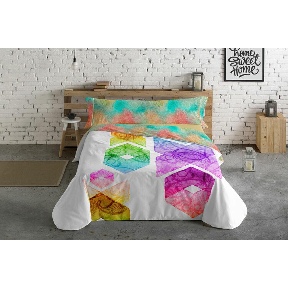 Juego de funda nórdica Lois INDIO P. Beige Cama de 150 240 x 230 cm 4 Piezas