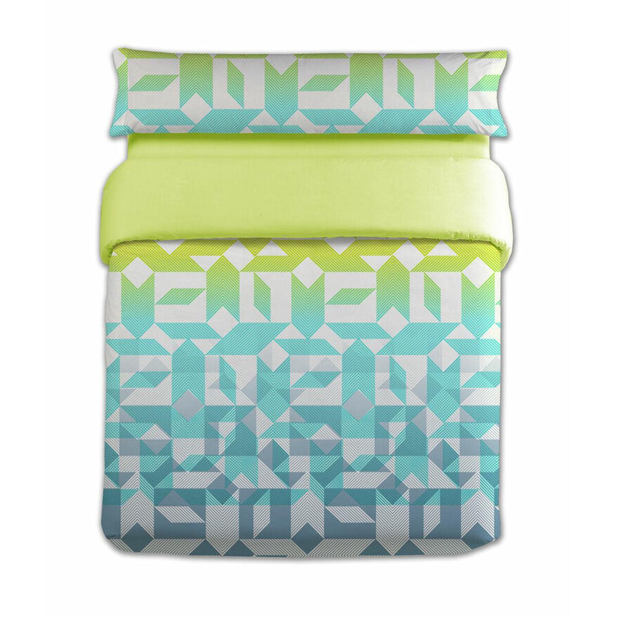 Juego de funda nórdica Hosteline HARRIS Verde Cama de 90 2 Piezas