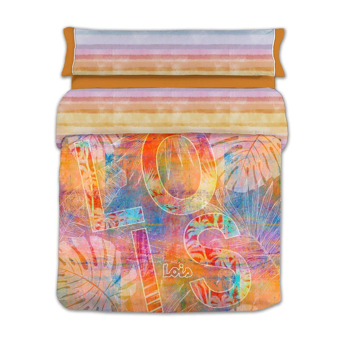 Juego de funda nórdica Lois CORSO P. Naranja Cama de 90 150 x 230 cm 3 Piezas