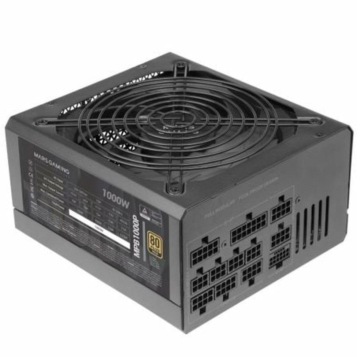 Fuente de Alimentación Mars Gaming MPB1000P ATX 1000 W 80 Plus Gold