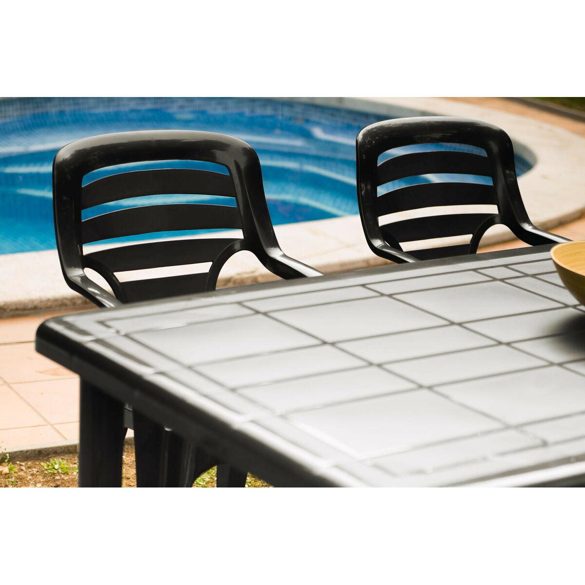 Mesa Garbar Olot Blanco Polipropileno 90 x 73 x 140 cm 90 x 140 x 73 cm