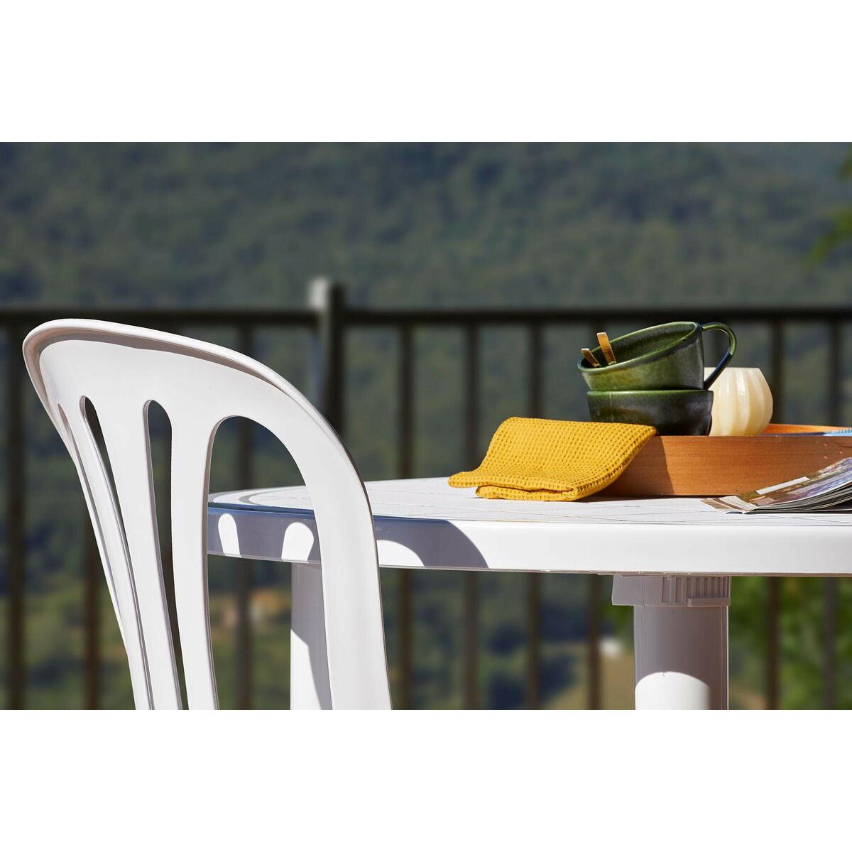 Silla de Jardín Garbar Garrotxa Antracita Polipropileno 43 x 89 x 52 cm (4 Unidades)
