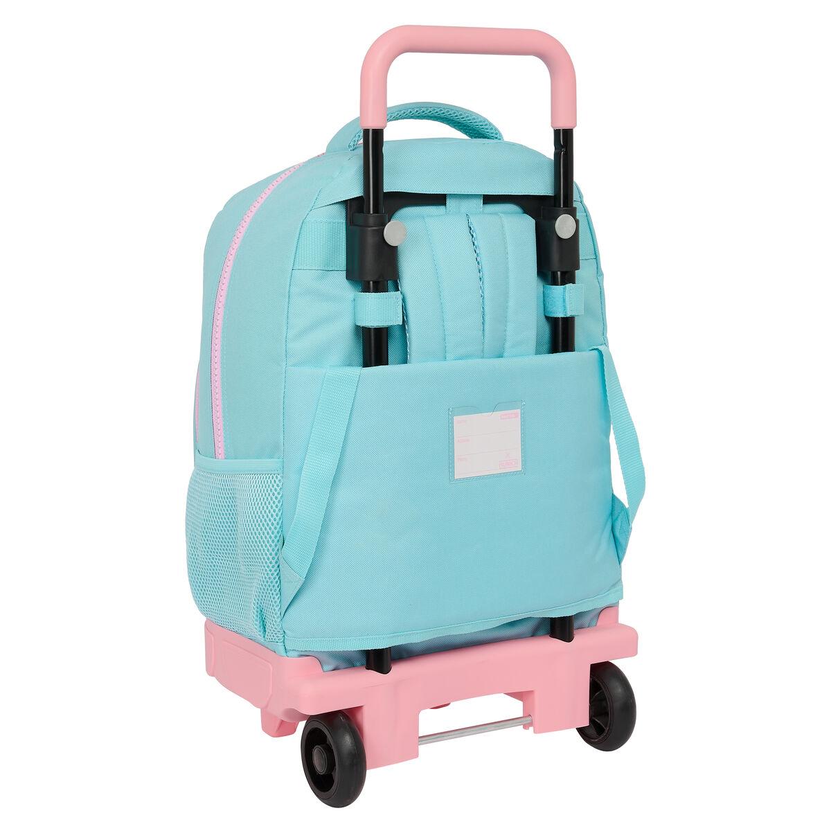 Mochila Escolar con Ruedas Munich Heaven Azul cielo 33 x 45 x 22 cm