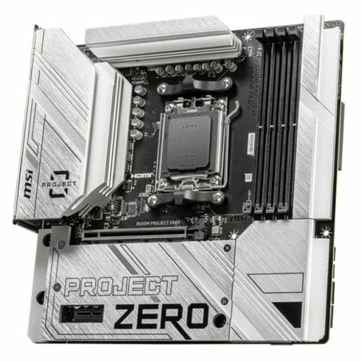 Placa Base MSI B650M PROJECT ZERO AMD B650 AMD AM5