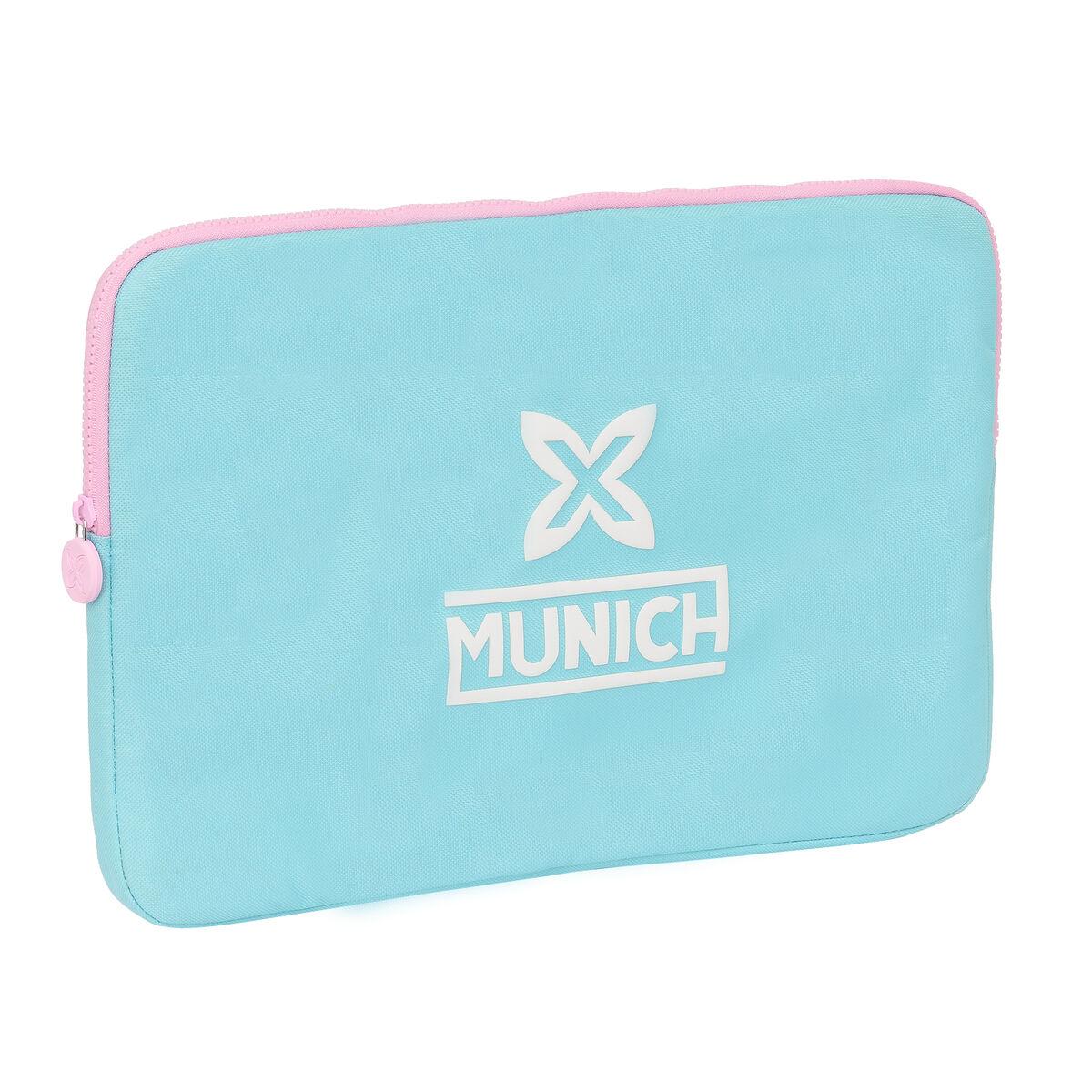 Funda para Portátil Munich Heaven Celeste 15,6 39,5 x 27,5 x 3,5 cm
