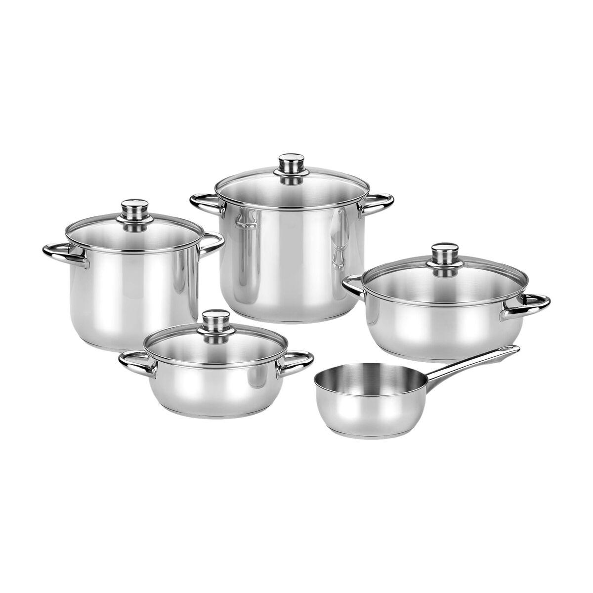 Batería de Cocina Monix M450001 Acero 5 Piezas