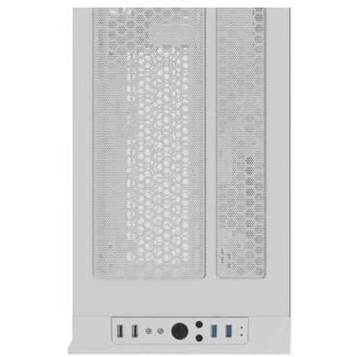 Caja Semitorre ATX Nfortec Aqueronte Blanco