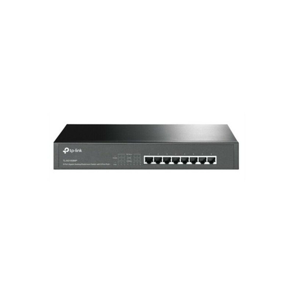 Switch de Armario TP-Link TL-SG1008MP RJ45 PoE 16 Gbps