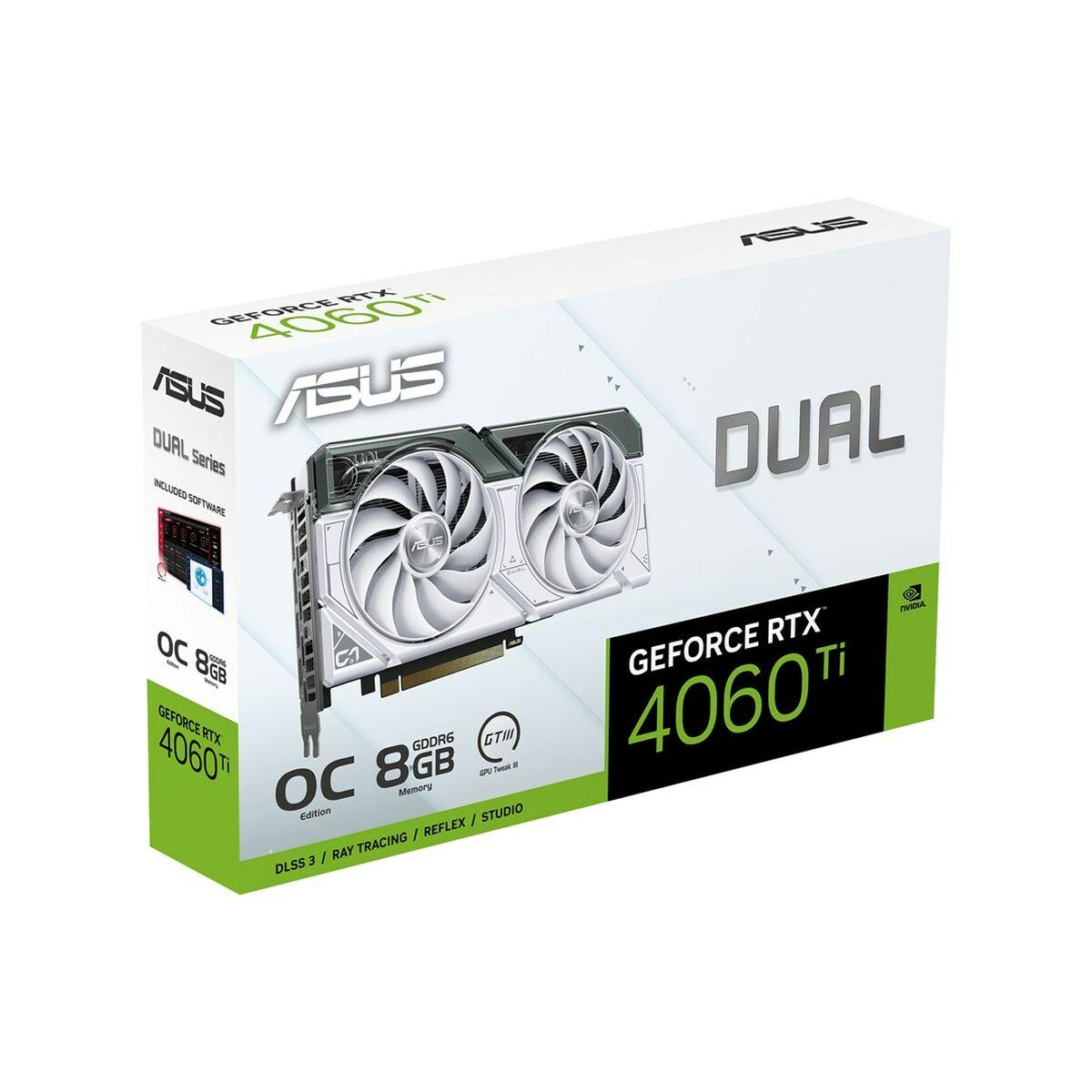 Tarjeta Gráfica Asus 90YV0J42-M0NA00 Geforce RTX 4060 Ti 8 GB GDDR6