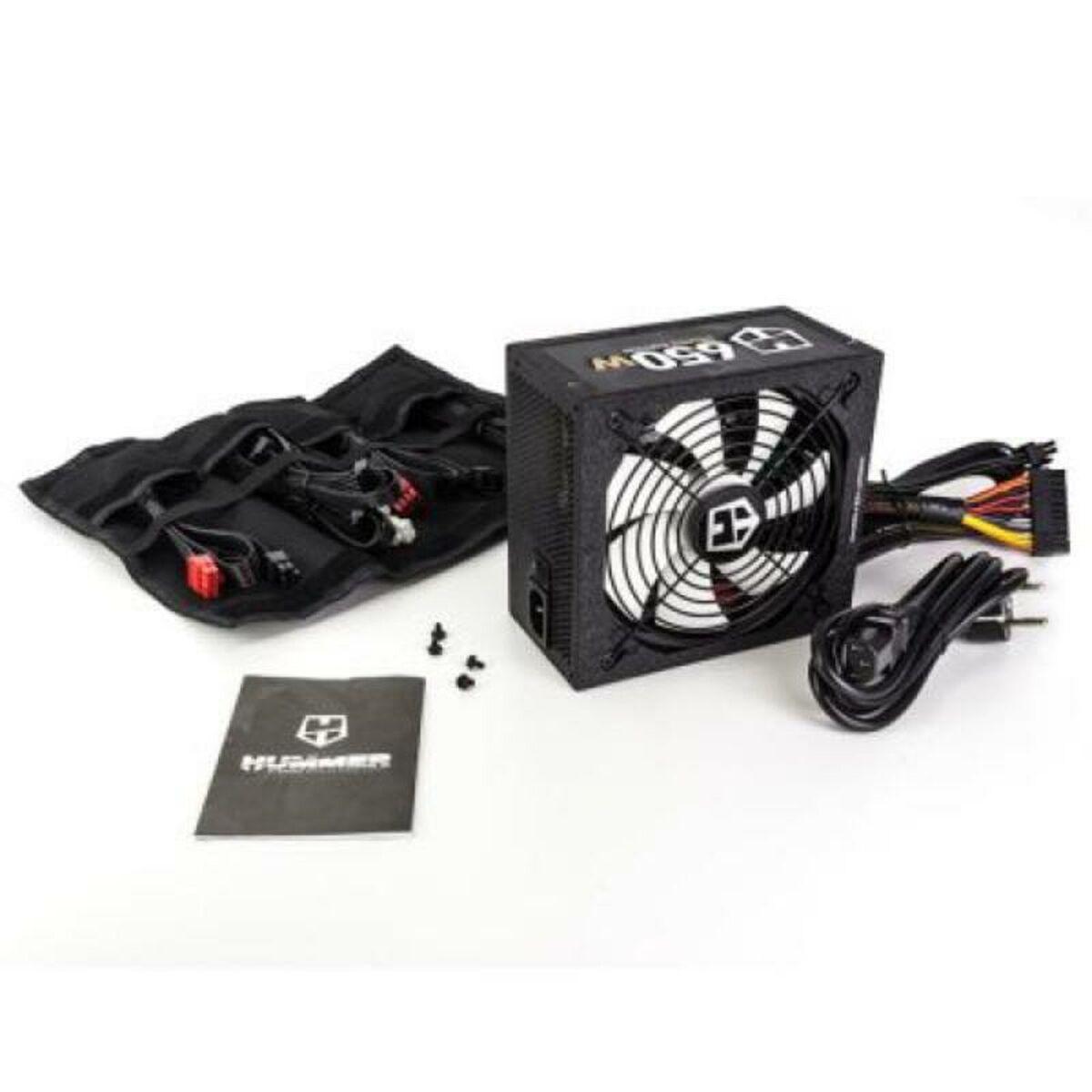 Fuente de Alimentación Nox-Xtreme Hummer 650 650 W 80 Plus Bronze ATX