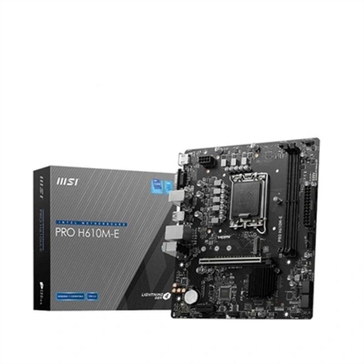 Placa Base MSI 911-7D48-019 LGA 1700 INTEL H610