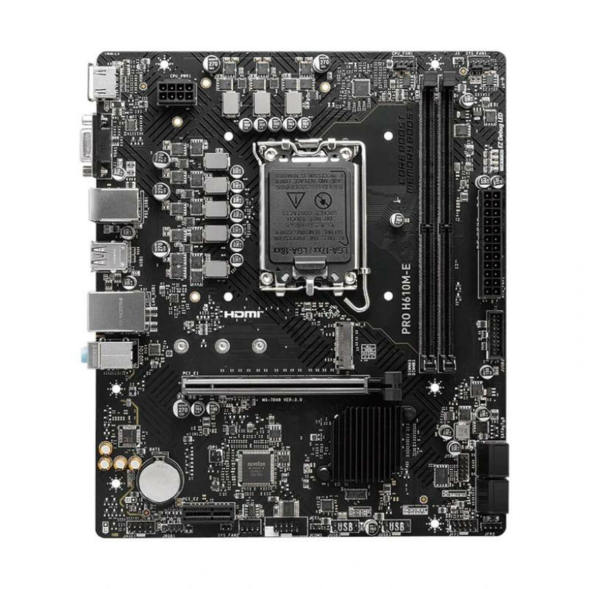 Placa Base MSI 911-7D48-019 LGA 1700 INTEL H610
