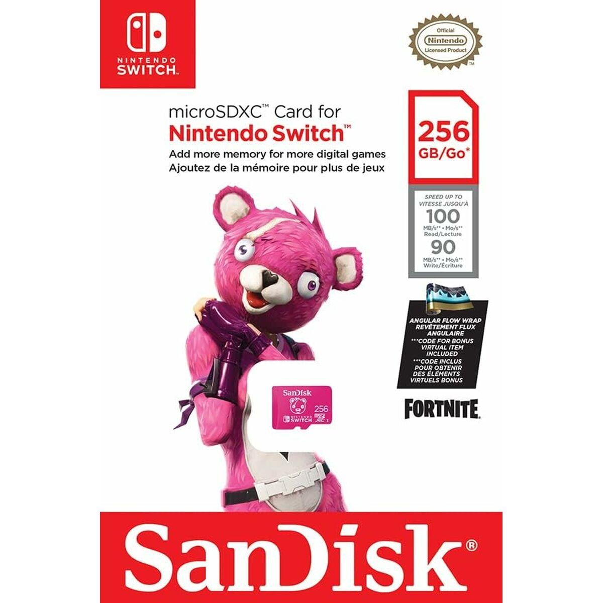 Tarjeta Micro SD SanDisk SDSQXAO-256G-GN6ZG 256 GB