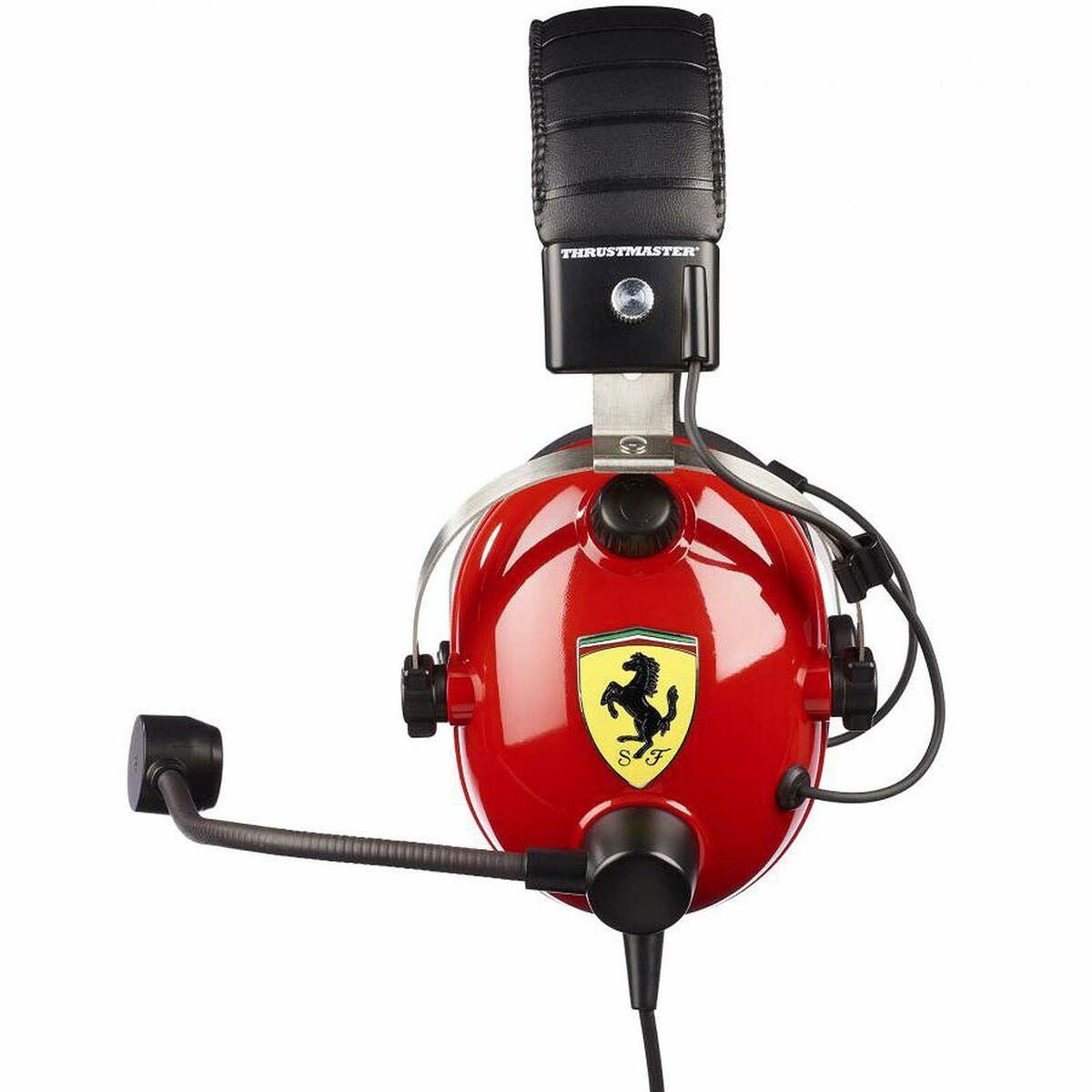 Auricular con Micrófono Gaming Thrustmaster T.Racing Scuderia Ferrari Edition-DTS Rojo