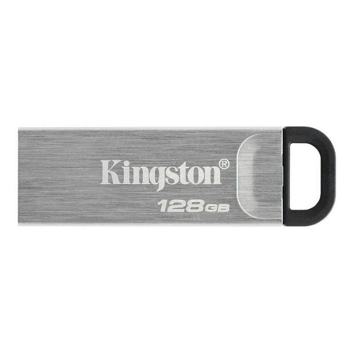 Memoria USB Kingston DTKN/128GB Negro Acero 128 GB (1 unidad)