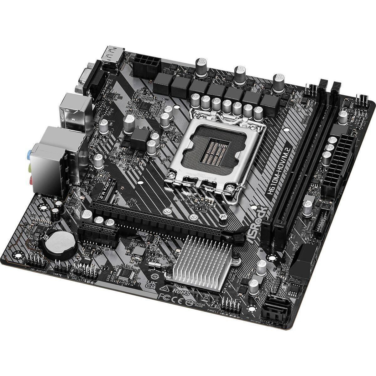Placa Base ASRock 90-MXBJH0-A0UAYZ LGA 1700 INTEL H610