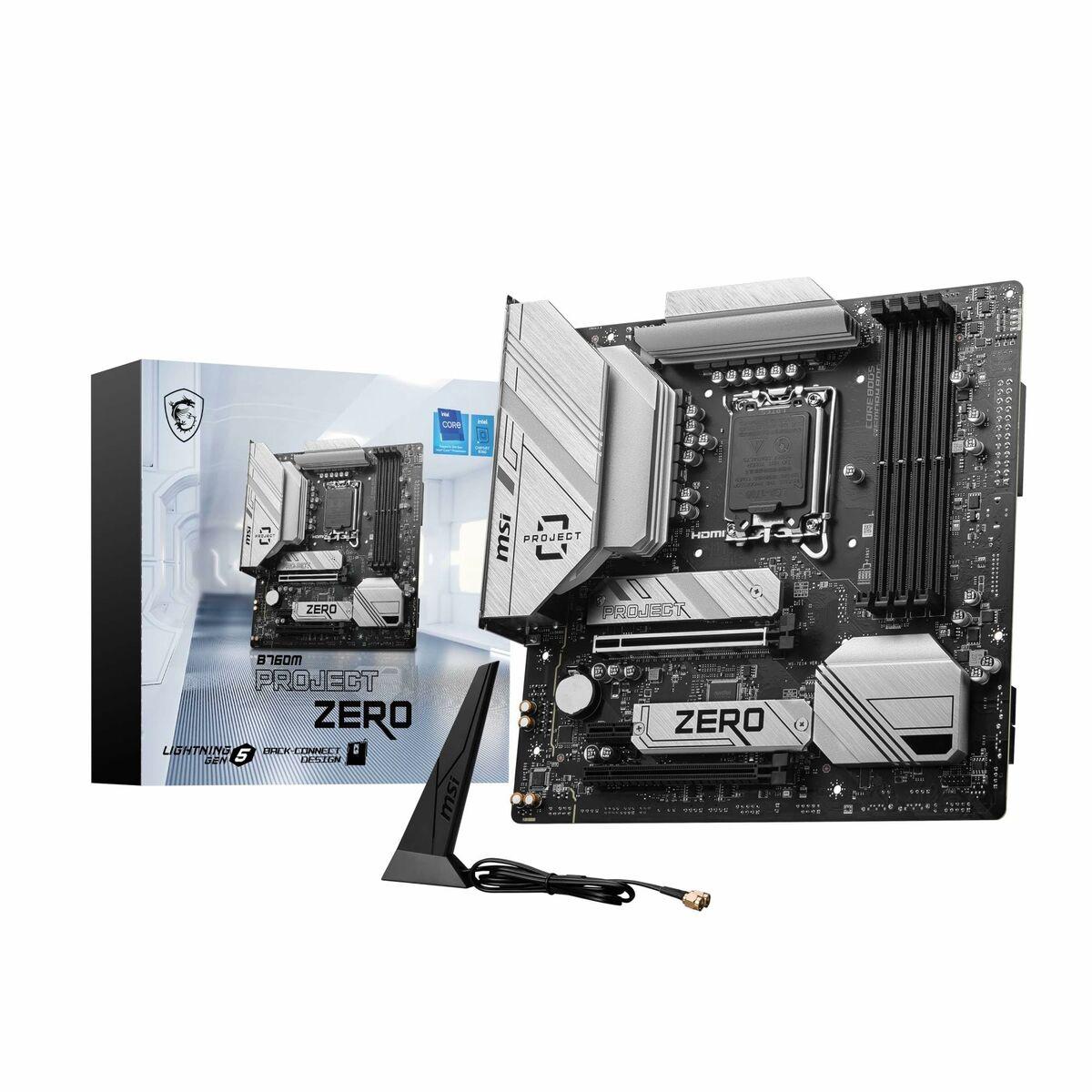 Placa Base MSI B760M PROJECT ZERO LGA 1700