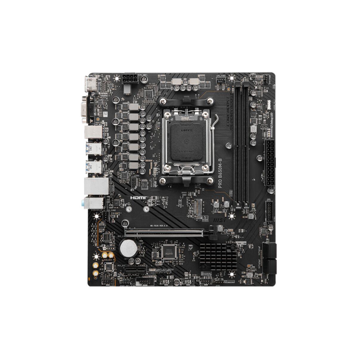 Placa Base MSI PRO B650M-B AMD B650 AMD AM5