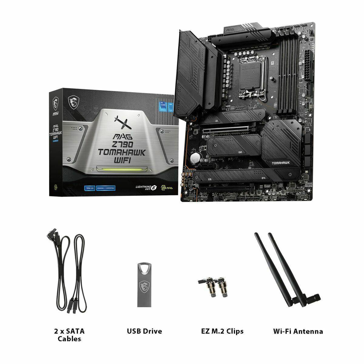 Placa Base MSI MAG Z790 TOMAHAWK LGA 1700 INTEL® Z170