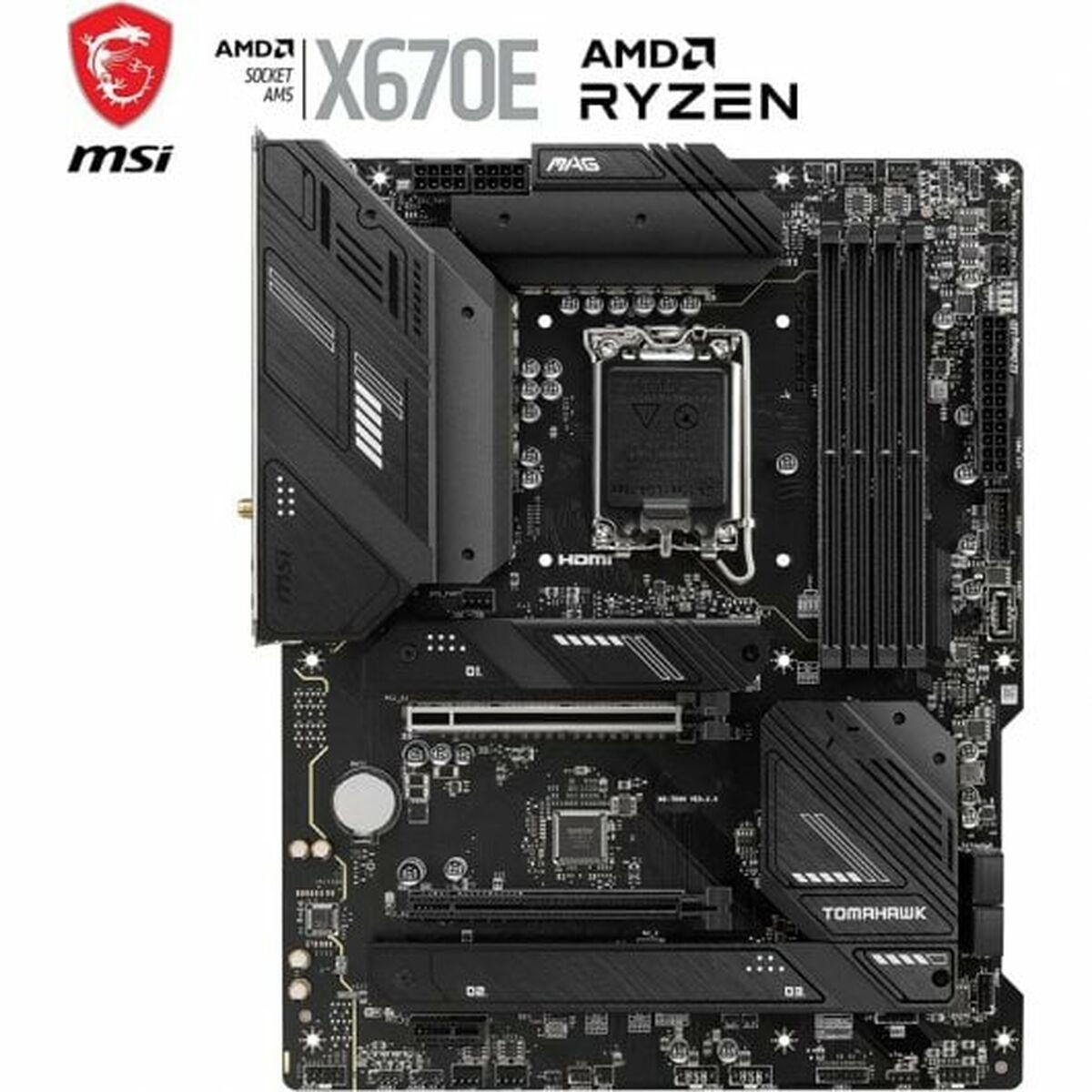 Placa Base MSI MAG X670E TOMAHAWK WIFI AMD AM5 AMD