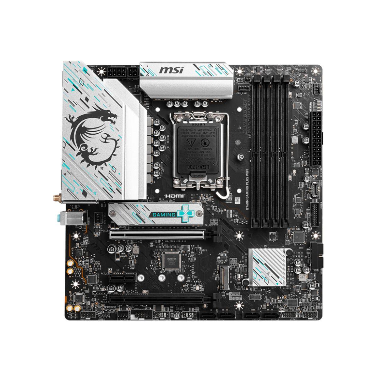 Placa Base MSI B760M GAMING PLUS WIFI LGA 1700