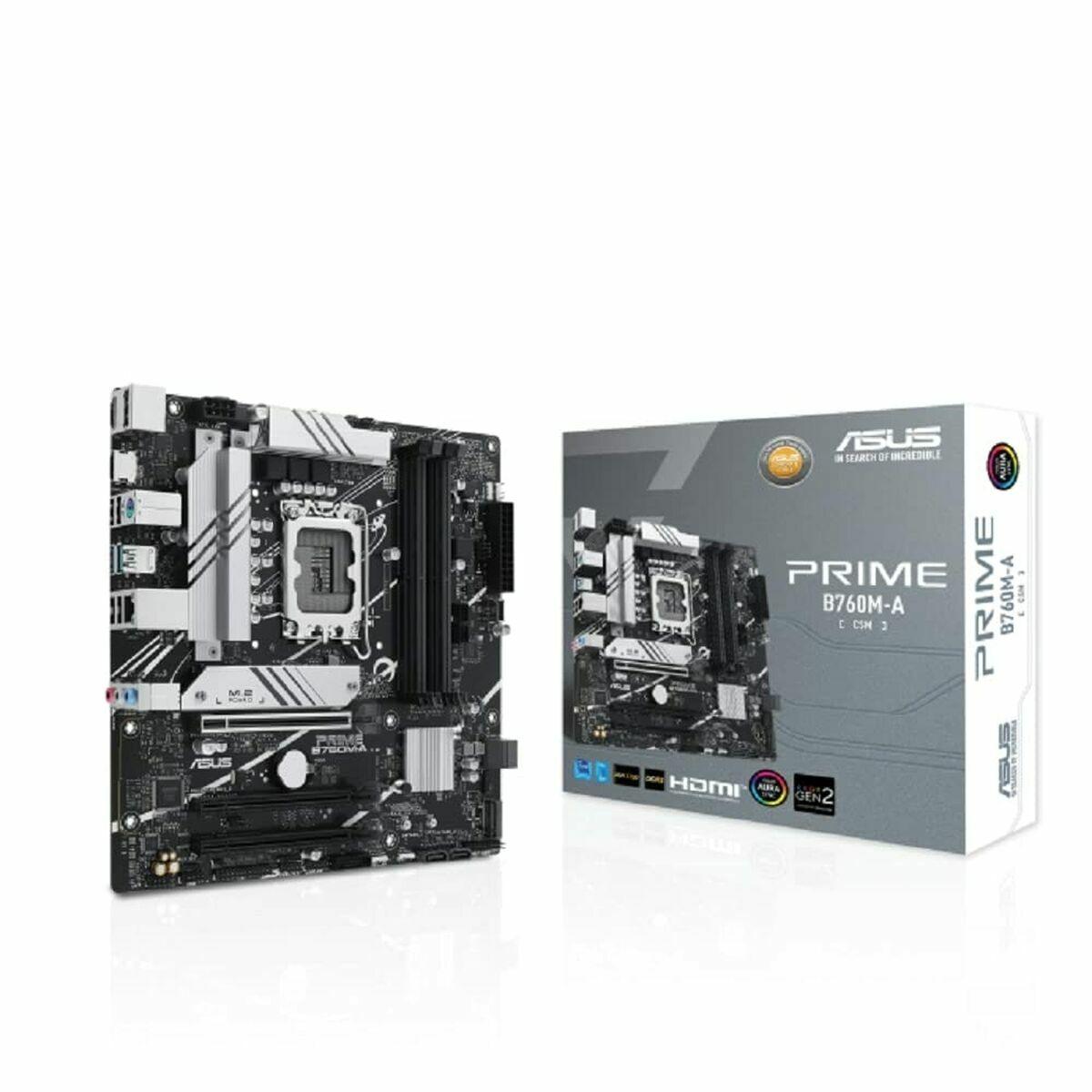 Placa Base Asus PRIME B760M-A-CSM DDR5 LGA 1700 Intel B760